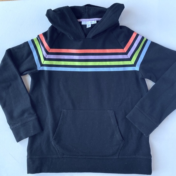 ⭐️🚀 Rockets of Awesome rainbow striped hoodie - Picture 2 of 4